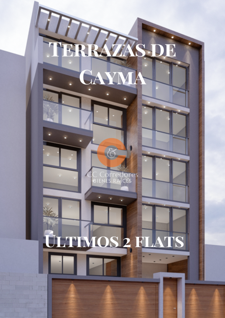 ÚLTIMOS 2 FLATS PRE VENTA