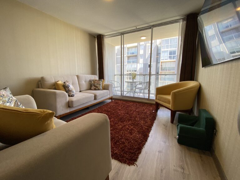 AMOBLADO 11vo PISO CONDOMINIO VIVE 500